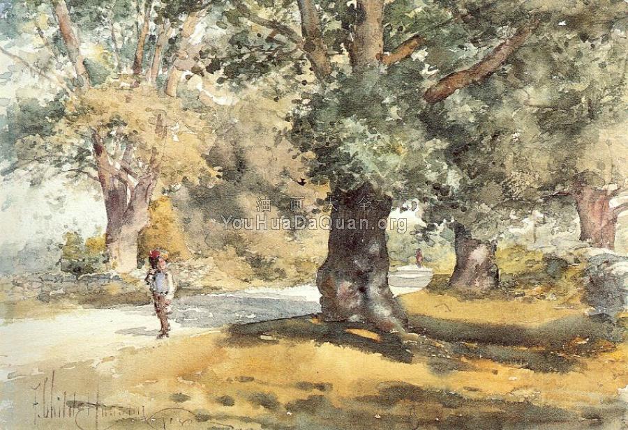 Country Road (Wayside Inn, Sudbury, Massachusetts) - 施尔德·哈森